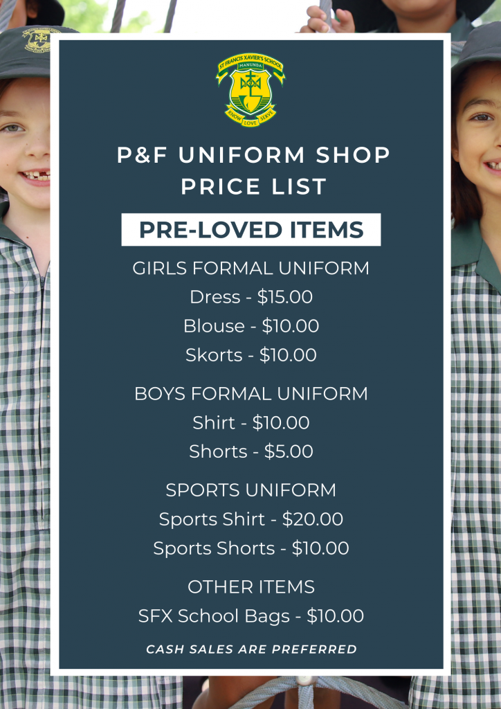 Uniform St Francis Xavier's School
